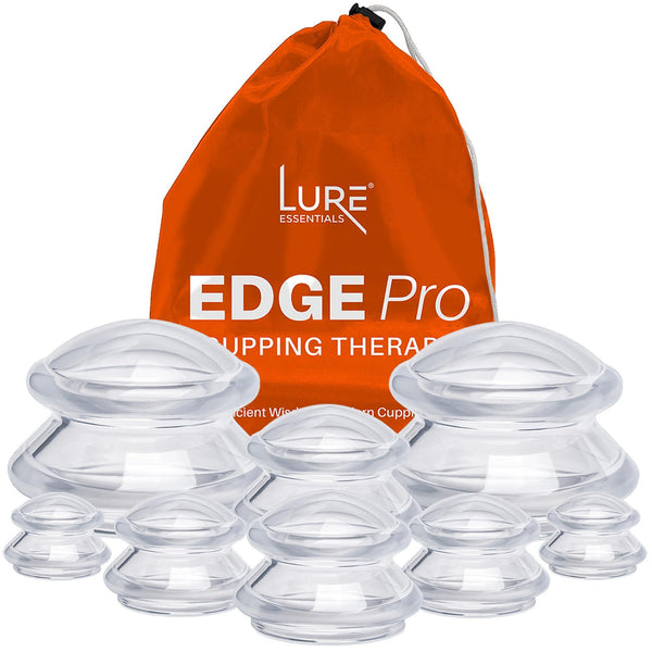 Lure Essentials Anti Cellulite Cupping Set (1 Large, 1 Small Cup)
