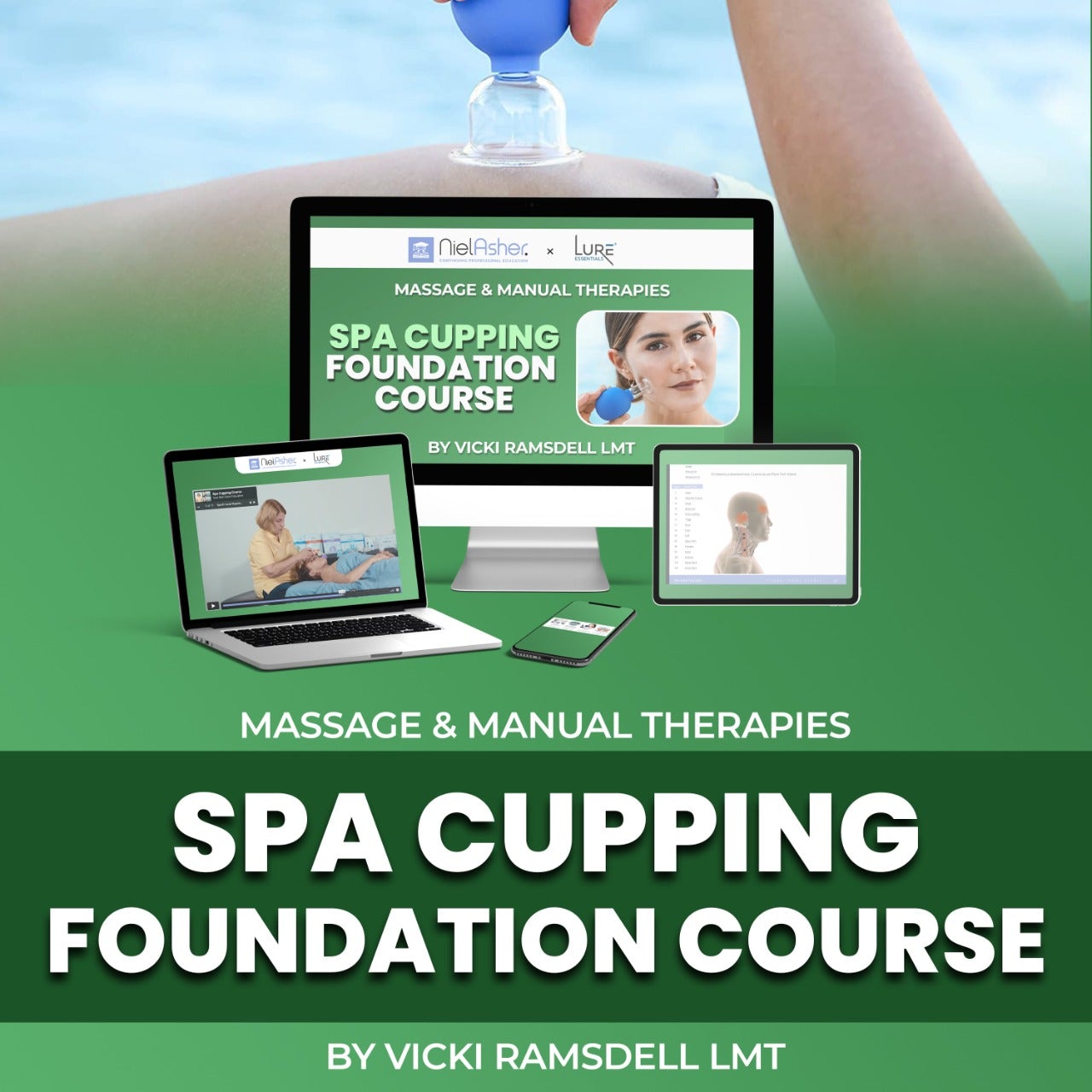 Online Cupping Certification Course CEU - Spa, Facial, Lymphatic Cupping
