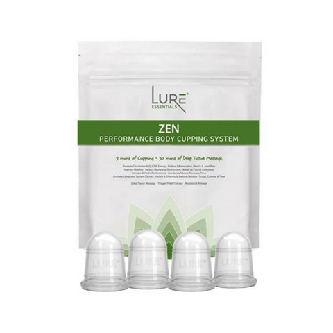 ZEN Body Cupping Set of 4 - Clear
