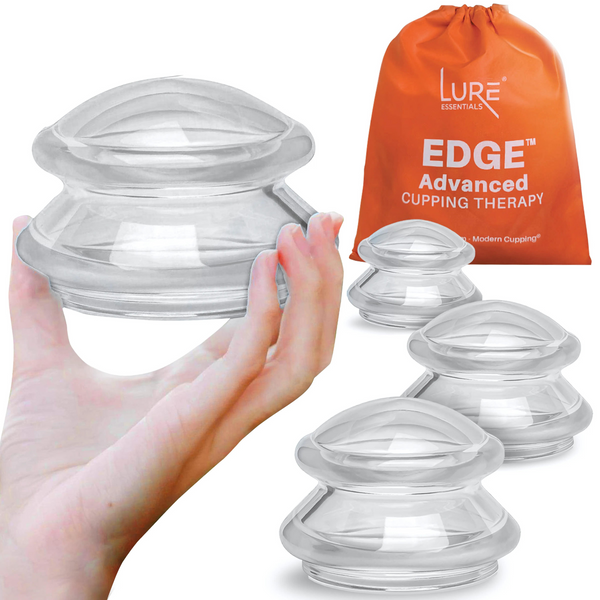 EDGE™ Cupping Set 4 Cups - Clear