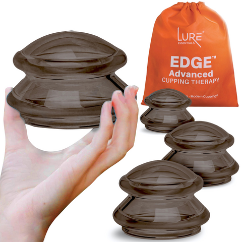 EDGE™ Cupping Set 4 Cups - Onyx