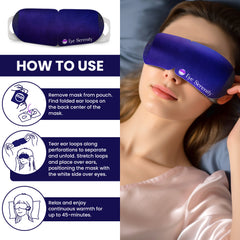 Self-Heating Steam Eye Mask for Eye Strain, Sleep, Dry Eye