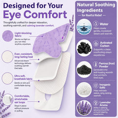 Eye Serenity Steam Eye Mask - LAVENDER
