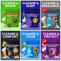 Vital Minerals Detox Foot Pads with Fulvic Acid, Sea Salt, Magnesium