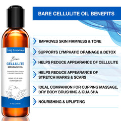 BARE Cellulite Massage Oil-Lure Essentials Pro