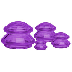 EDGE™ Cupping Set 4 Cups - Purple