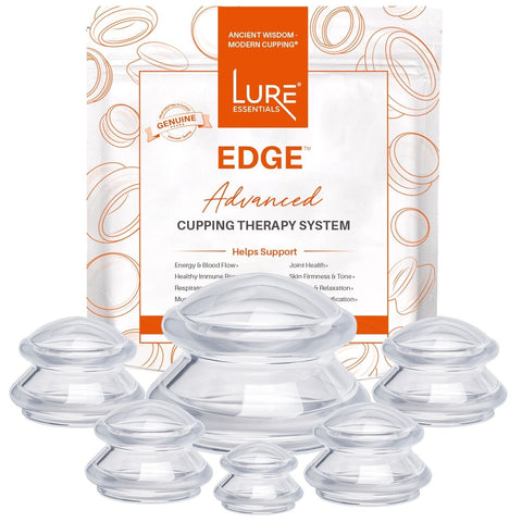 EDGE™ Cupping Set 4 Cups - Clear