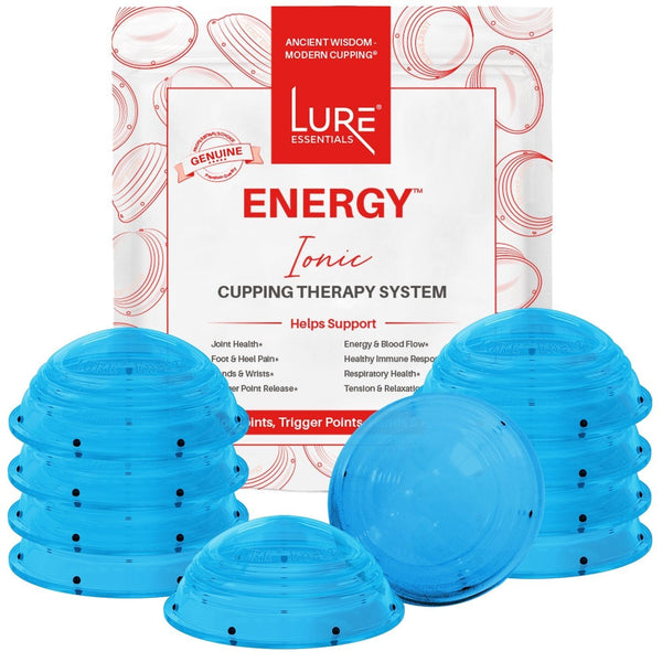 Ionic ENERGY Cupping Set - BLUE.