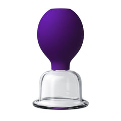 GLAM Chic Glass Cupping Cup for Face & Body - 01 Purple.