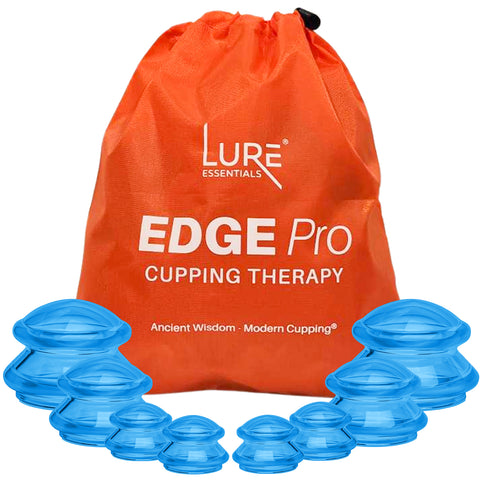 Lure Essentials SCULPT Cellulite Cupping Set with Oil Bundle