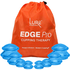EDGE™ Cupping Set Blue, 8 Cups (2L, 2M, 4S)