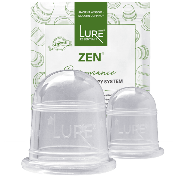 ZEN Body Cupping Set of 2 - Clear-Lure Essentials Pro