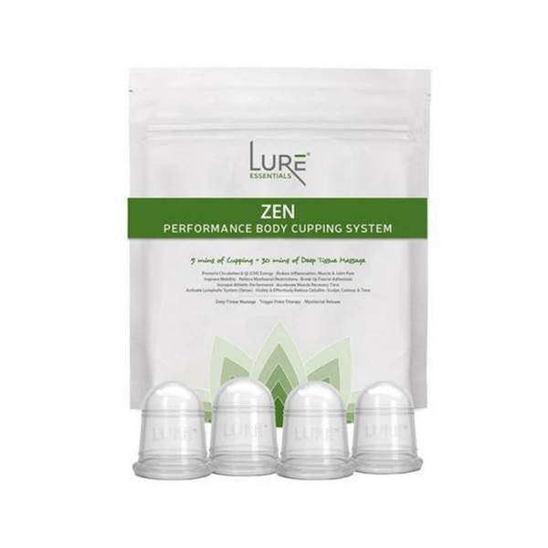 ZEN Body Cupping Set of 4 - Clear